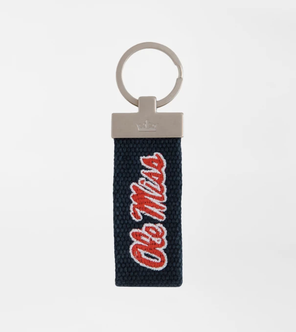 Ole Miss Key Chain in Patriot Navy