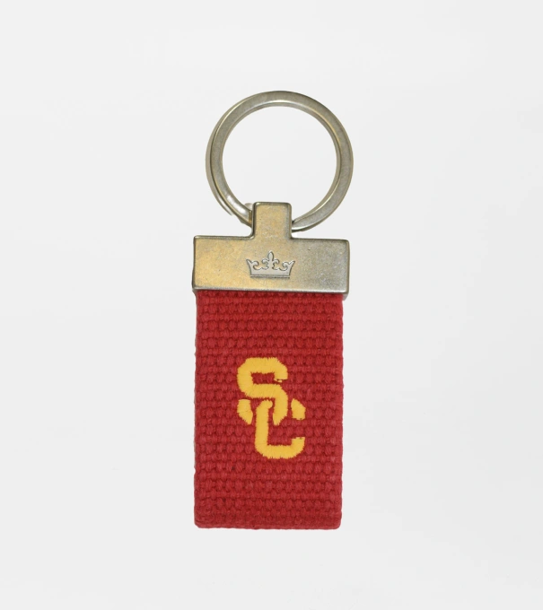Southern California Key Chain in Crimson1