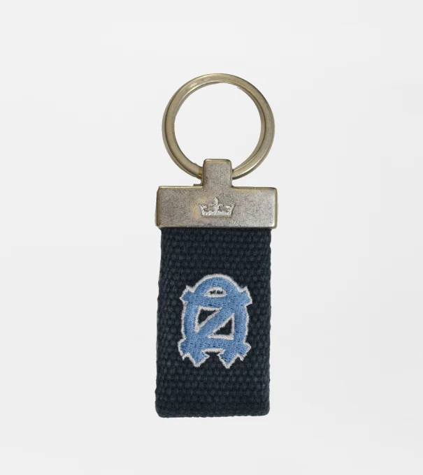 UNC Key Chain in Navy