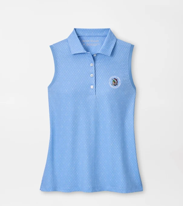 126th U.S. Open Women's Sleeveless Performance Polo in BLUEBIRD
