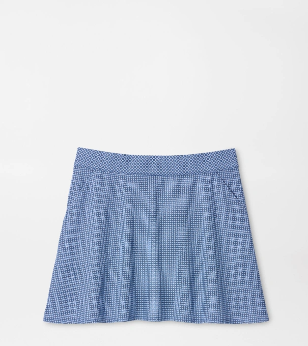Sally Palmetto Palms Skort in Windsor Blue