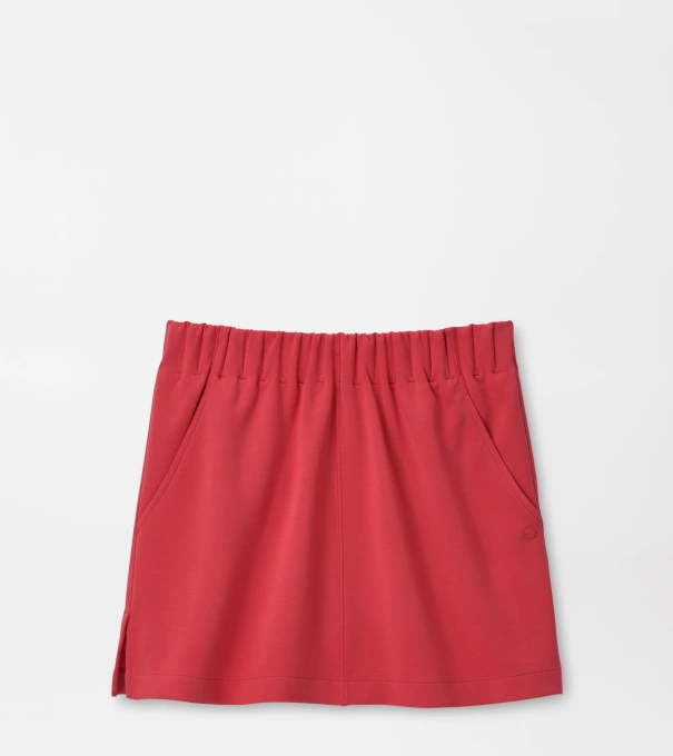 Flora Knit Skort in CALABRIAN RED