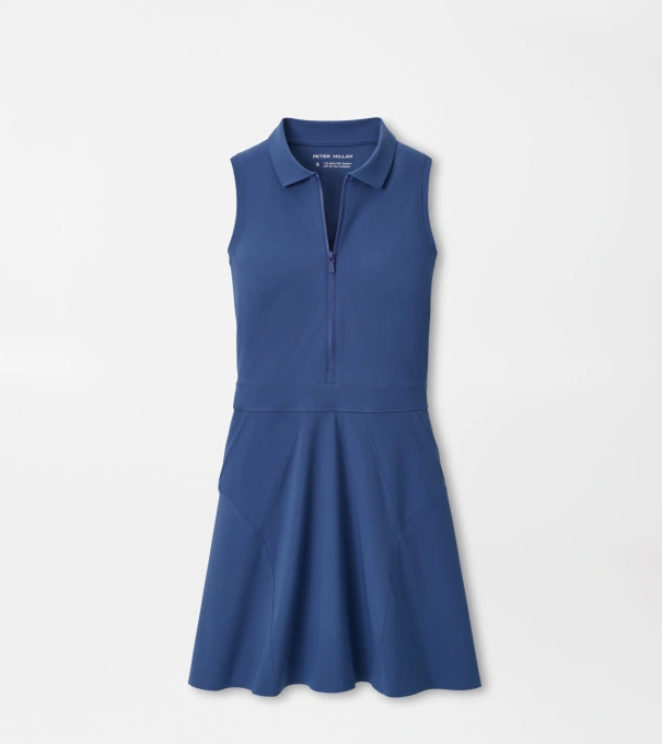 Bingham Sleeveless Sport Dress in Windsor Blue
