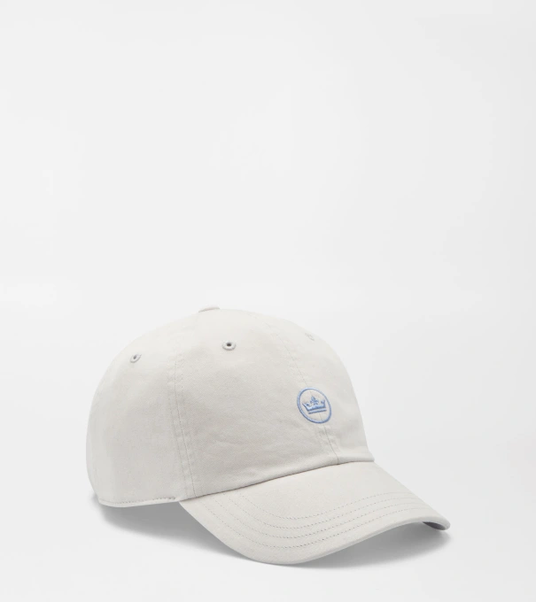 Whitaker Washed Twill Hat in Gale Grey