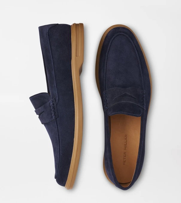 Excursionist Penny Loafer in Dark Navy