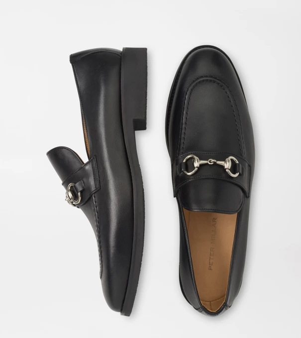 Madison Bit Loafer in Black