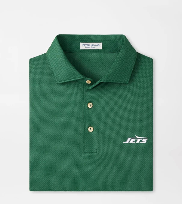 New York Jets Hugo Performance Jersey Polo in Green1