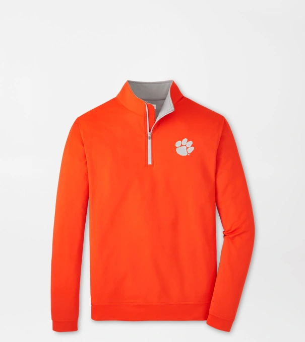 Clemson Perth Performance Quarter-Zip in Orange6