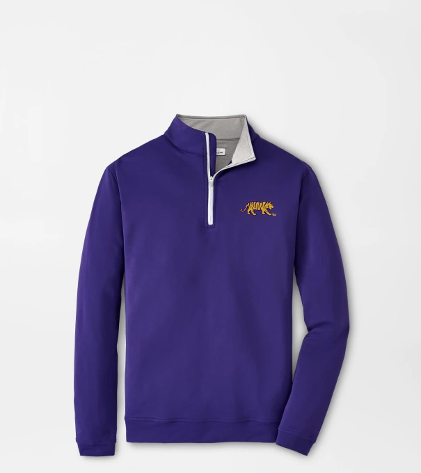 LSU Perth Performance Quarter-Zip in Purple2