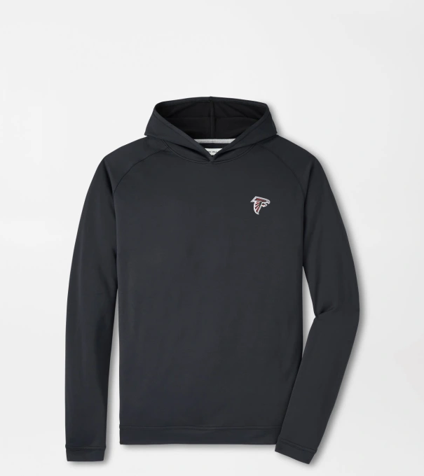 Atlanta Falcons Pine Performance Hoodie in Black