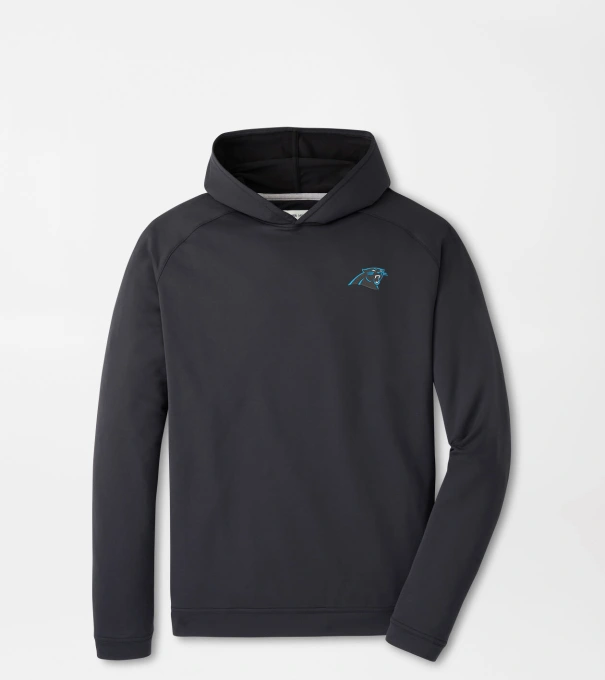 Carolina Panthers Pine Performance Hoodie in Black