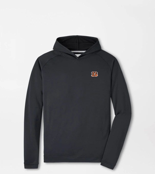 Cincinnati Bengals Pine Performance Hoodie in Black