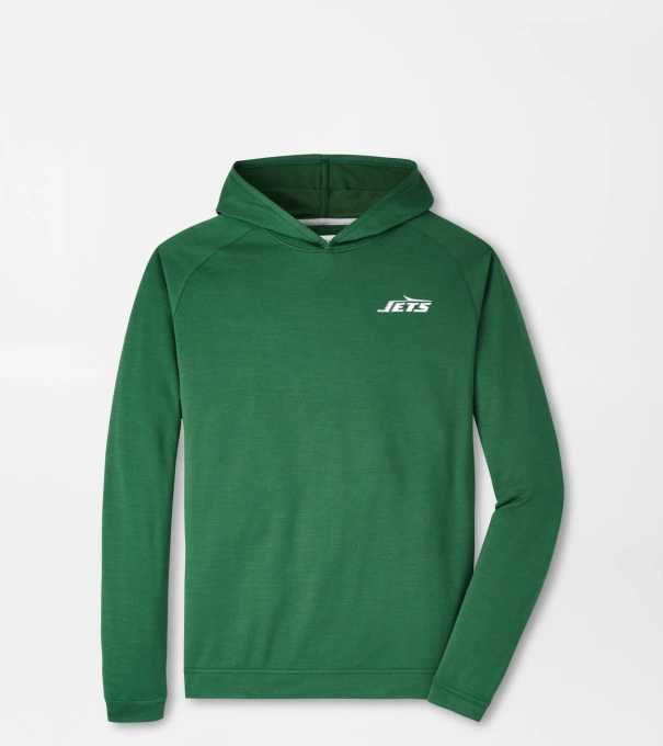 New York Jets Pine Performance Hoodie in Green1