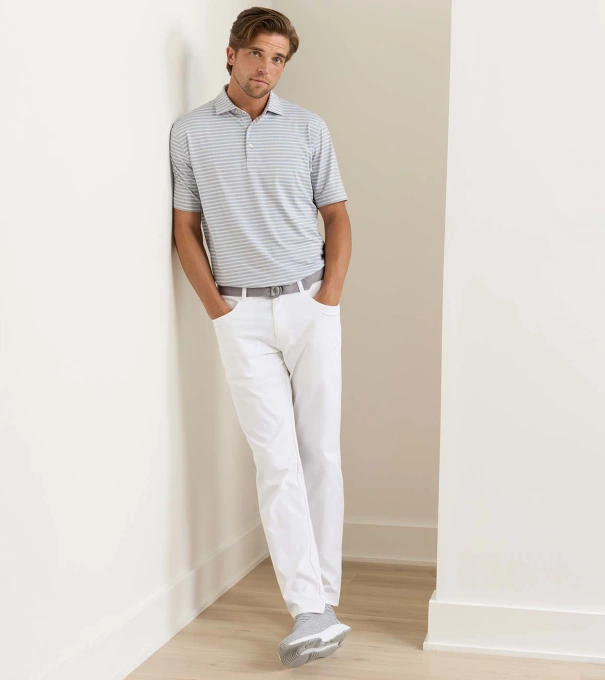 eb66 Performance Five-Pocket Pant in White