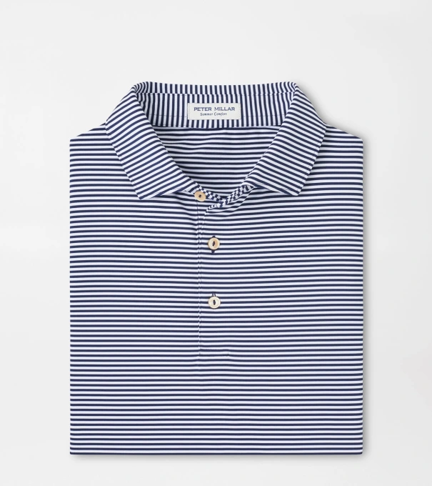 Hales Performance Jersey Polo in Navy