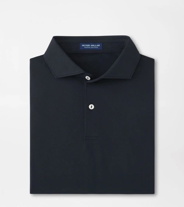 Soul Performance Mesh Polo in Black