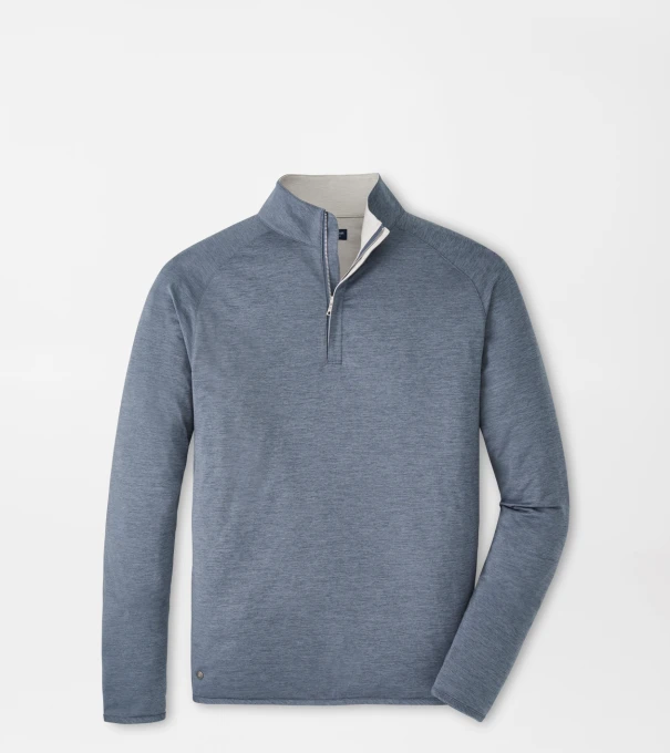 Stealth Performance Quarter-Zip in Steel