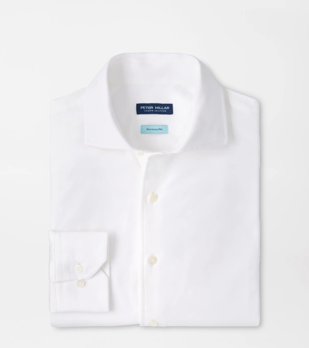Excursionist Flex Solid Sport Shirt in White