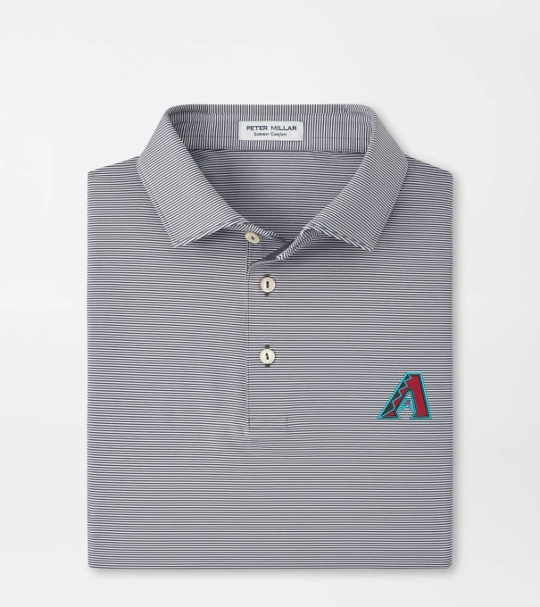 Arizona Diamondbacks Jubilee Performance Jersey Polo in Iron