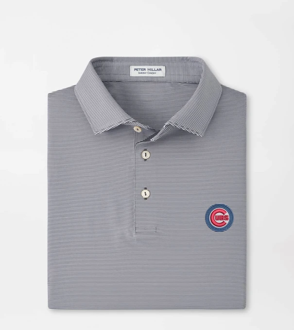Chicago Cubs Jubilee Performance Jersey Polo in Iron