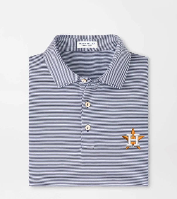 Houston Astros Jubilee Performance Jersey Polo in Navy