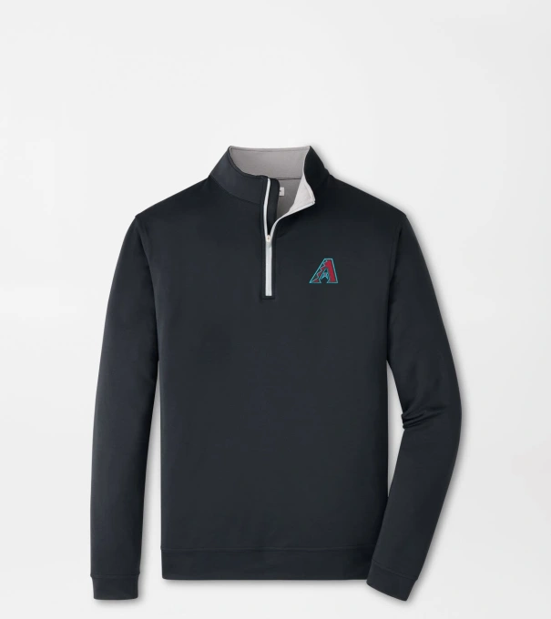 Arizona Diamondbacks Perth Performance Quarter-Zip in Black