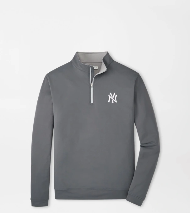New York Yankees Perth Performance Quarter-Zip in Iron