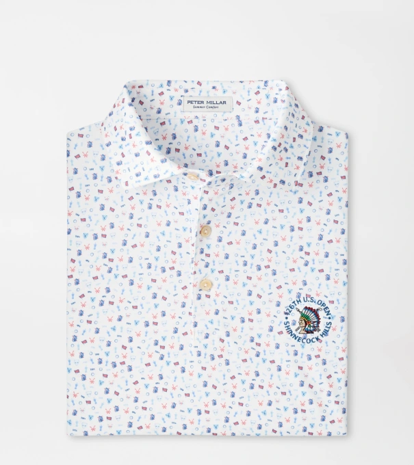 126th U.S. Open Performance Polo in White
