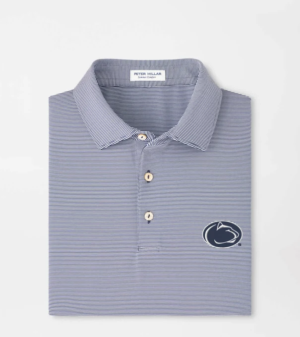 Penn State Jubilee Performance Jersey Polo in Navy