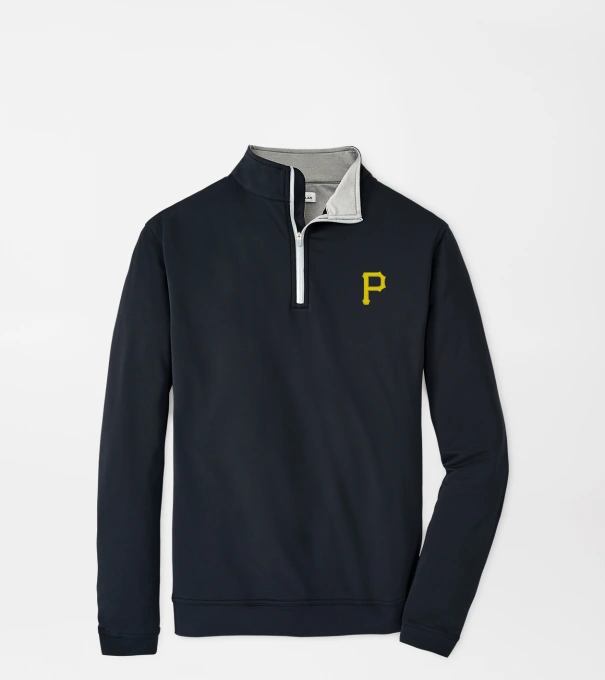Pittsburgh Pirates Perth Performance Quarter-Zip in Black