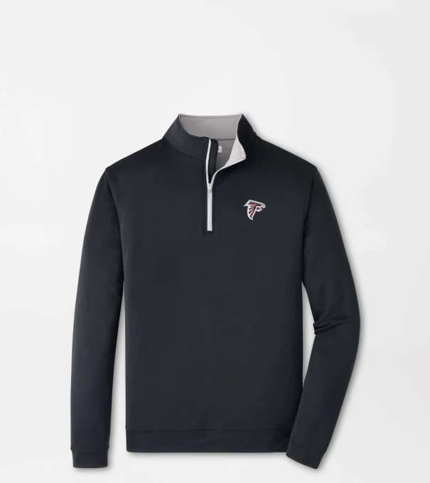Atlanta Falcons Perth Performance Quarter-Zip in Black