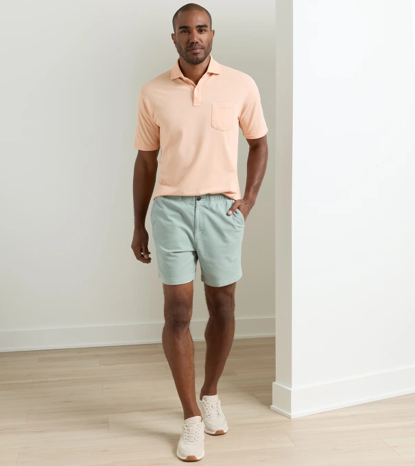 Crown Weekend Short in SAGE FOG
