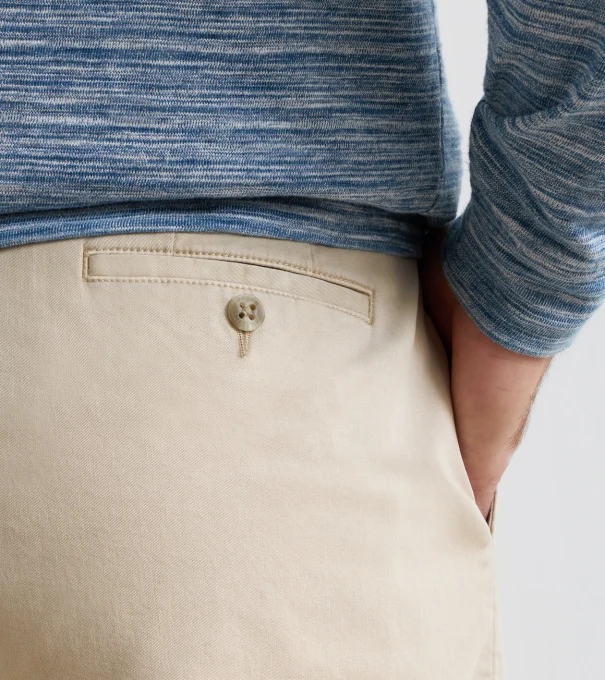 Coronado Flat Front Short in TRUFFLE