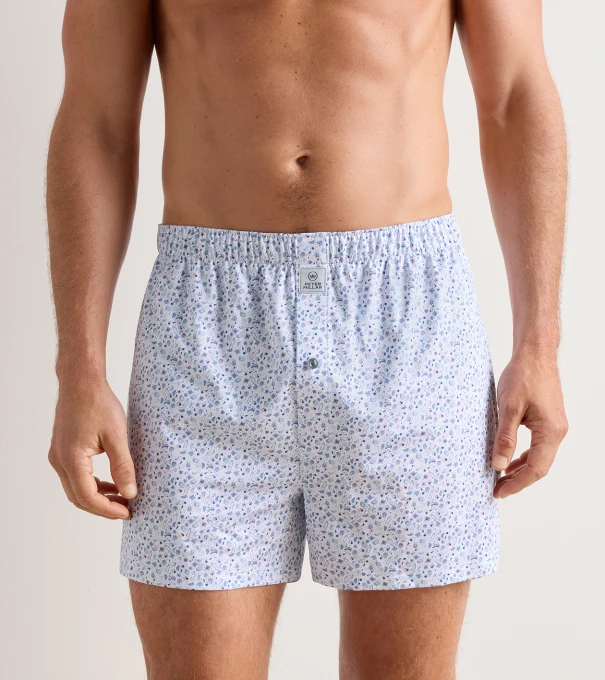 Oyster Roast Performance Boxer Short in White