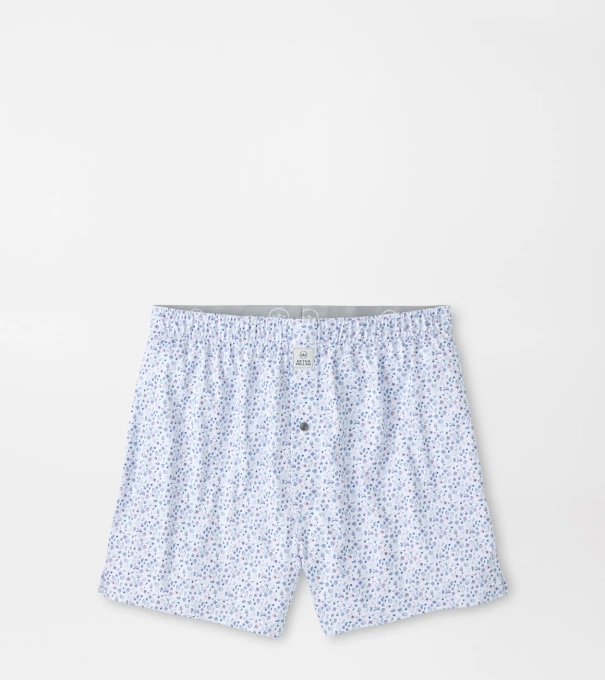 Oyster Roast Performance Boxer Short in White