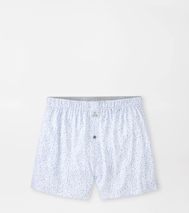 Nice Shot Performance Boxer Short in White