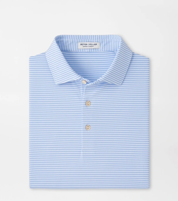Bolt Performance Jersey Polo in White
