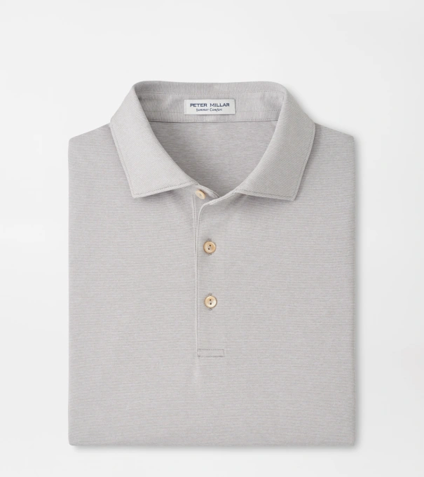 Holden Performance Jersey Polo in Gale Grey