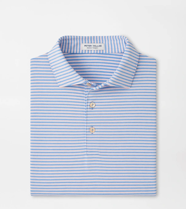Owens Performance Jersey Polo in BLUEBIRD
