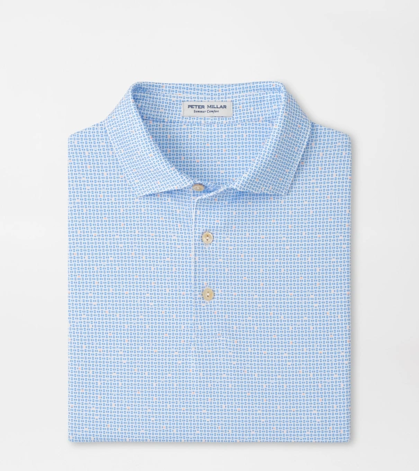 Alta Performance Jersey Polo in White