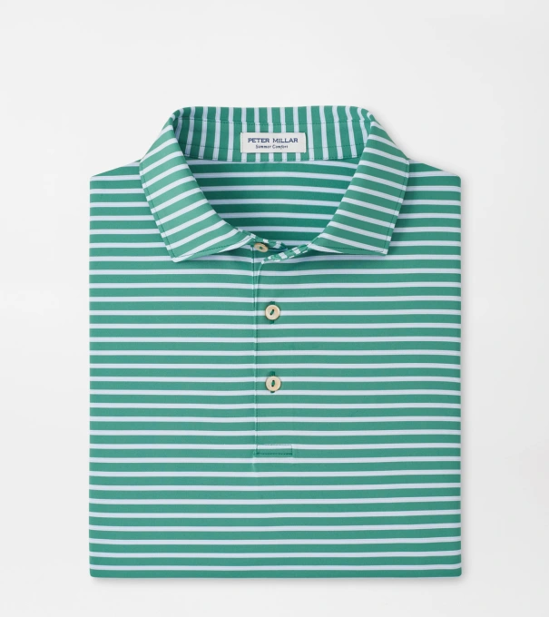 Ashford Performance Jersey Polo in SNOW PEA