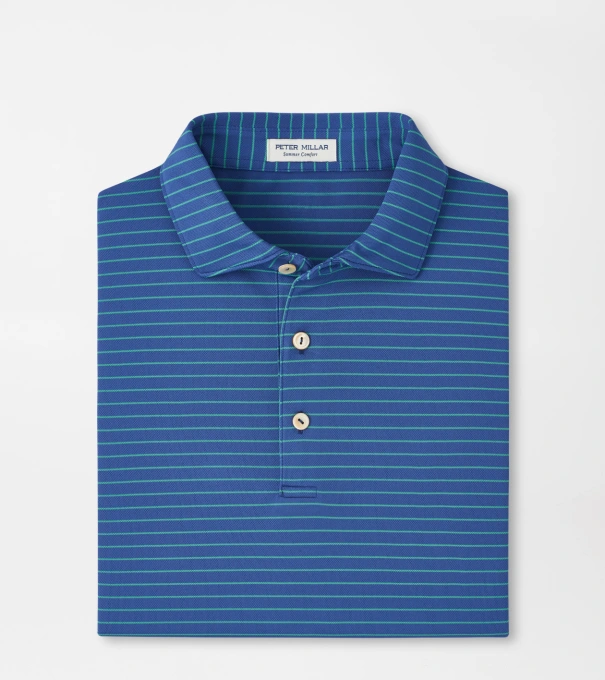 Winston Performance Mesh Polo in Sport Navy