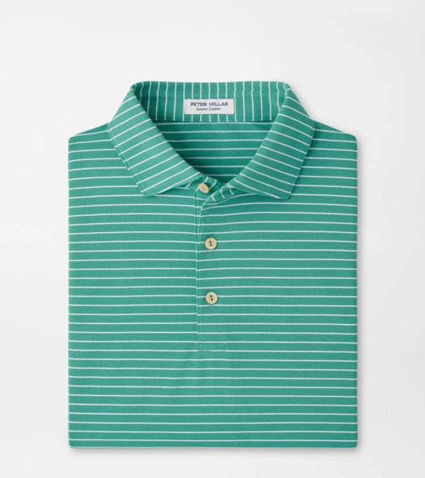 Winston Performance Mesh Polo in SNOW PEA