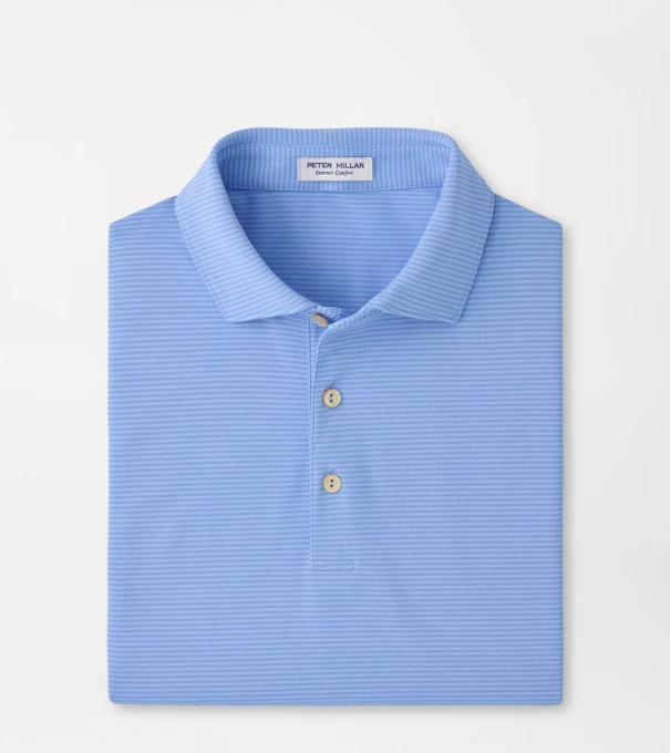 Candor Performance Mesh Polo in BLUEBIRD