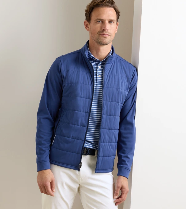 Merge Hybrid Jacket in Sport Navy