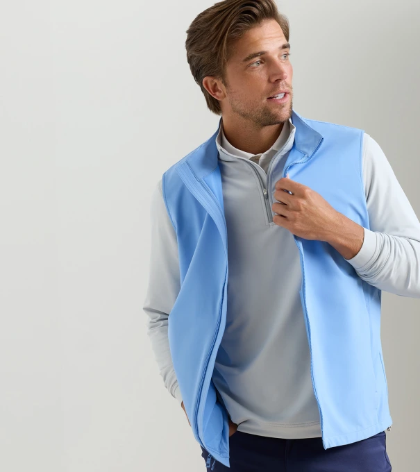 Dunes Vest in BLUEBIRD