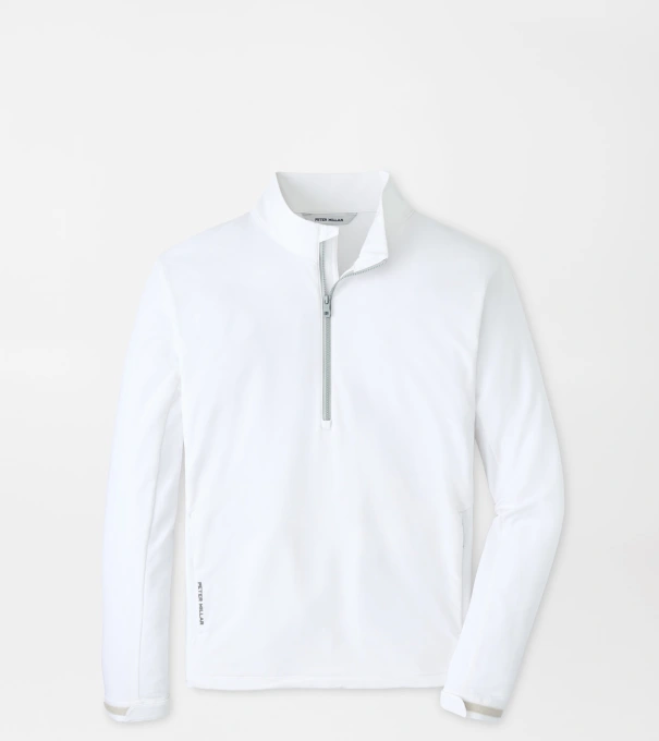Dunes Half-Zip in White