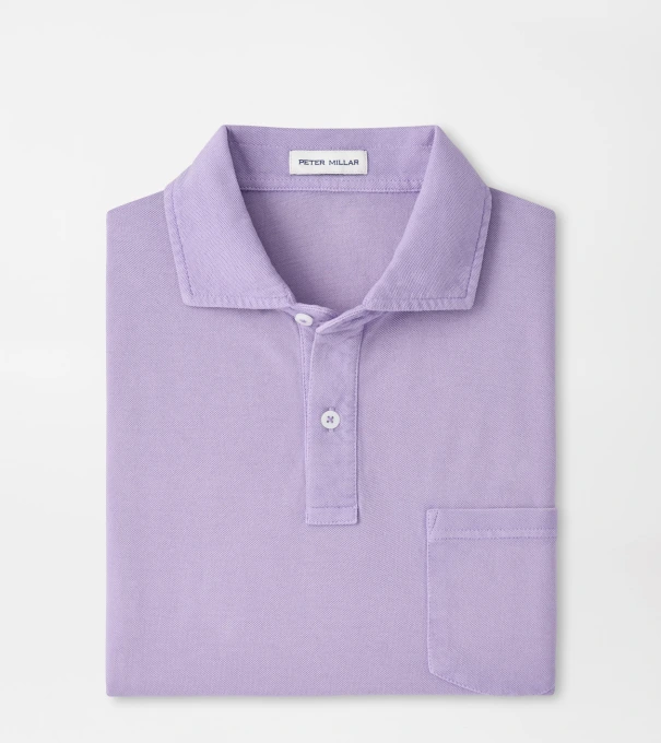 Everyday Piqu&eacute; Polo in LIGHT VIOLET