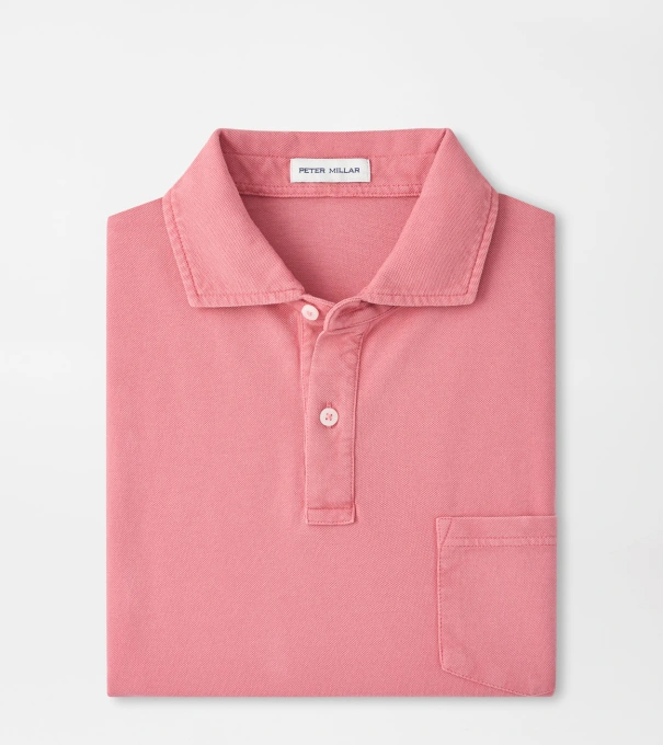 Everyday Piqu&eacute; Polo in VENETIAN PINK
