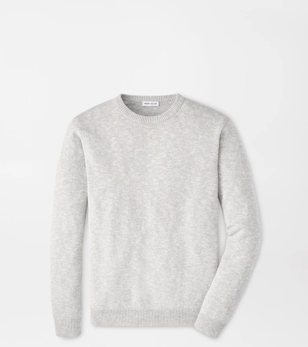 Montauk Crewneck Sweater in Gale Grey